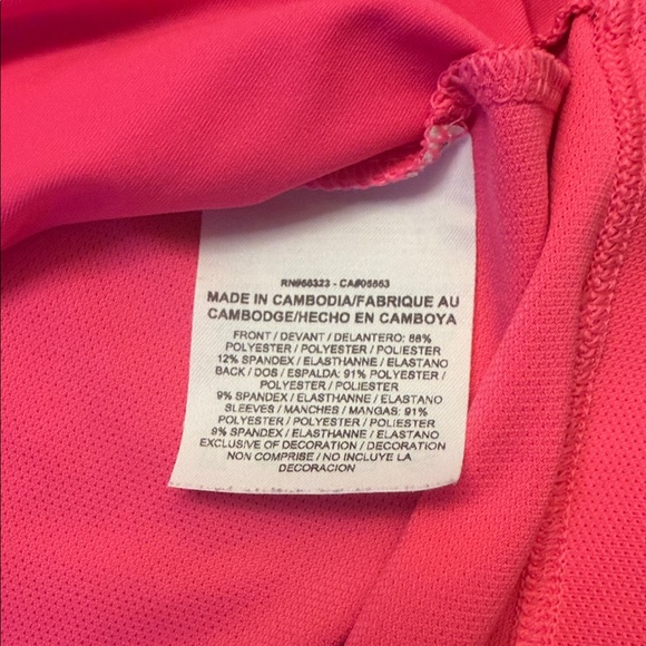 Tiger Woods Collection by Nike Polo (Pink/ Size Large) - Picture 5 of 9